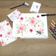 Tombow Watercoloring Set Floral Art.-Nr. WCS-FL