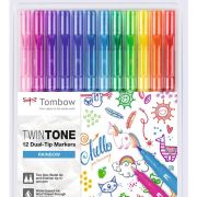 Tombow TwinTone Rainbow Colors Art.-Nr. WS-PK-12P-3