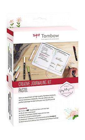 Tombow Creative Journaling Kit Pastel Art.-Nr. BUJO-SET1