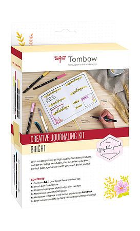Tombow Creative Journaling Kit Bright Art.-Nr. BUJO-SET2