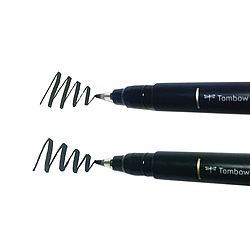 Rotulador Tombow Fudenosuke Negro