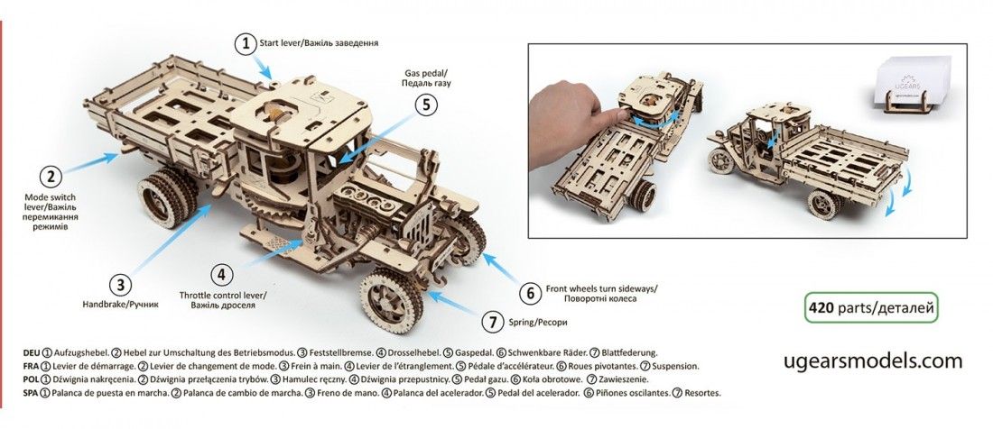 Camión UGM-11 Art.-Nr. 70015
