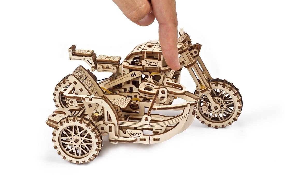 Moto Scrambler UGR-10 con sidecar Art.-Nr. 70137