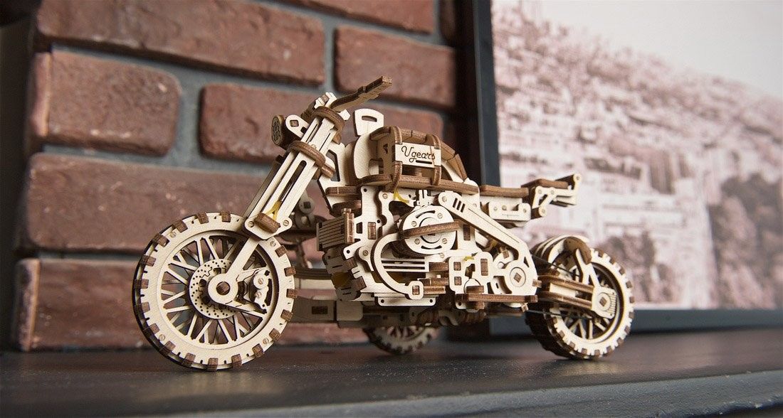 Moto Scrambler UGR-10 con sidecar Art.-Nr. 70137
