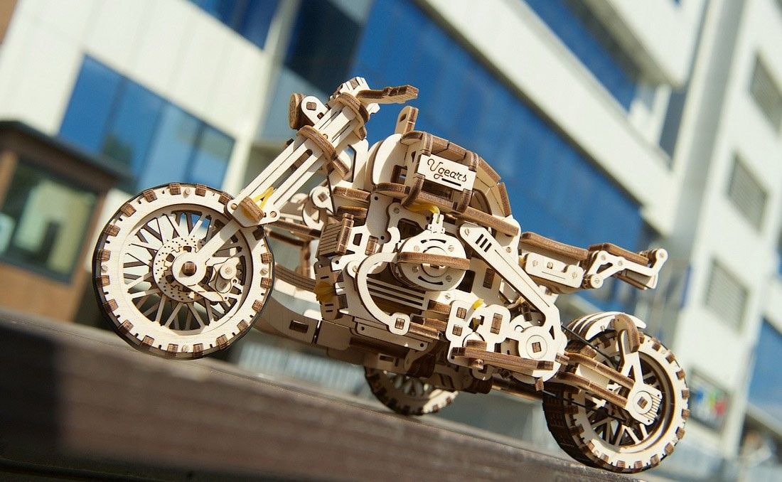 Moto Scrambler UGR-10 con sidecar Art.-Nr. 70137