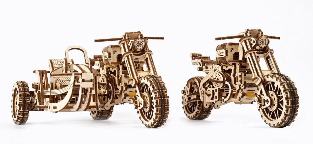 Moto Scrambler UGR-10 con sidecar Art.-Nr. 70137