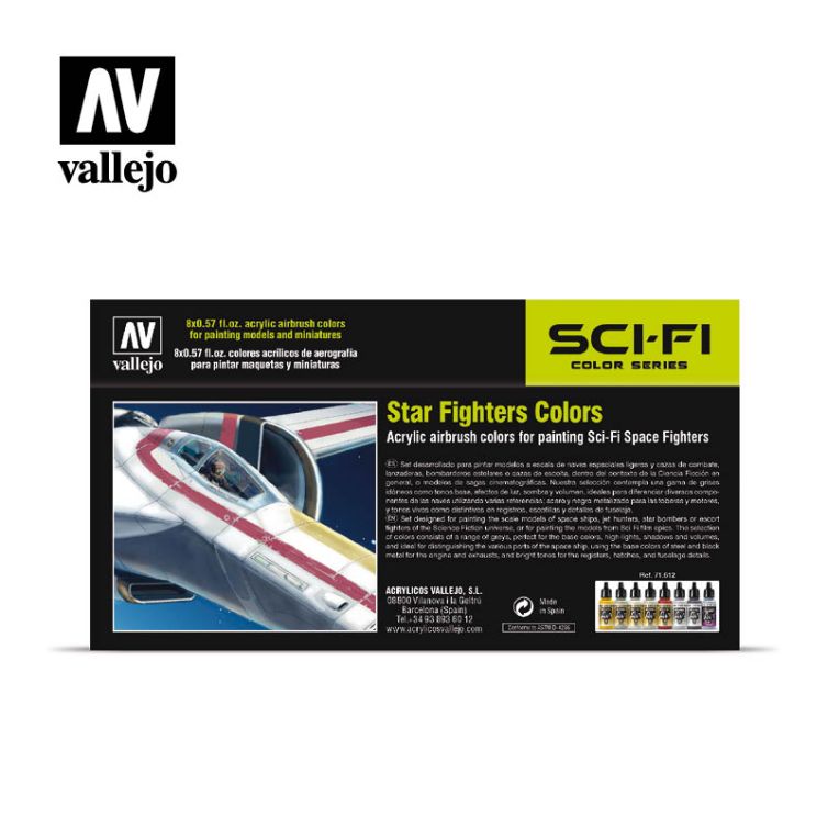 Set Star Fighters Colors Art.-Nr. 71.612