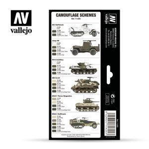 Set 8 WWII US Army Europe & North Africa Art.-Nr. 71.625
