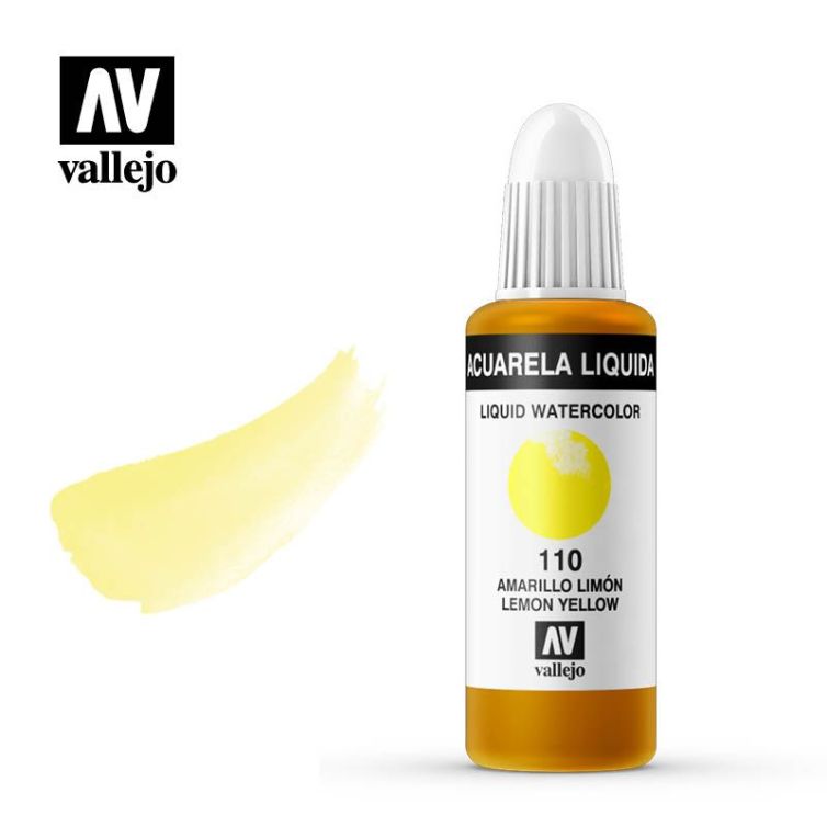 Acuarela Líquida 110 Amarillo Limón Art.-Nr. 33.110