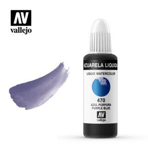 Acuarela Líquida 470 Azul Púrpura Art.-Nr. 33.470