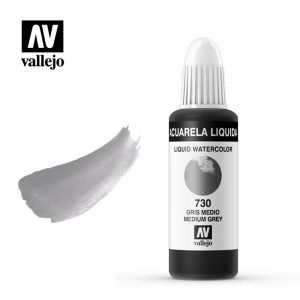 Acuarela Líquida 730 Gris Medio Art.-Nr. 33.730