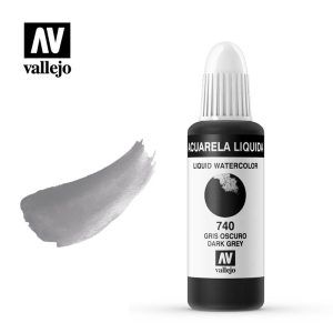 Acuarela Líquida 740 Gris Oscuro Art.-Nr. 33.740