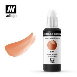 Acuarela Líquida 620 Marrón Rojo Art.-Nr. 33.620