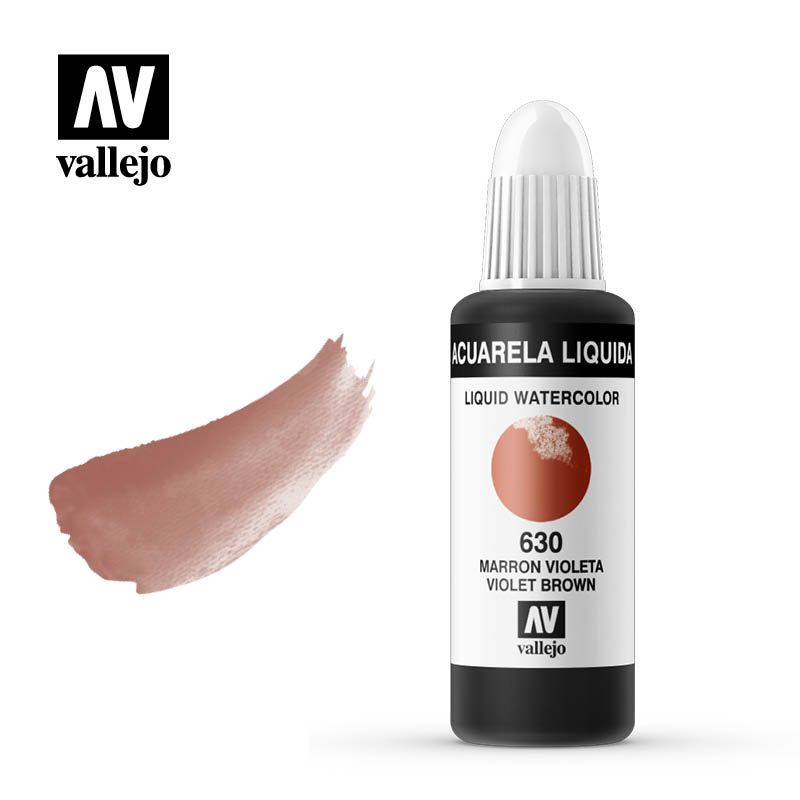 Acuarela Líquida 630 Marrón Violeta Art.-Nr. 33.630