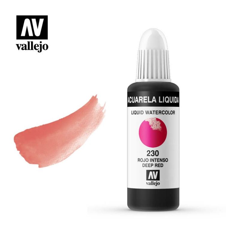 Acuarela Líquida 230 Rojo Intenso Art.-Nr. 33.230