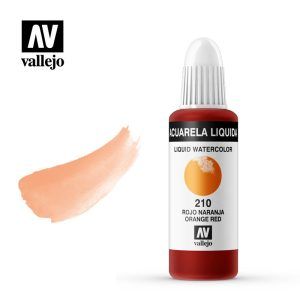 Acuarela Líquida 210 Rojo Naranja Art.-Nr. 33.210