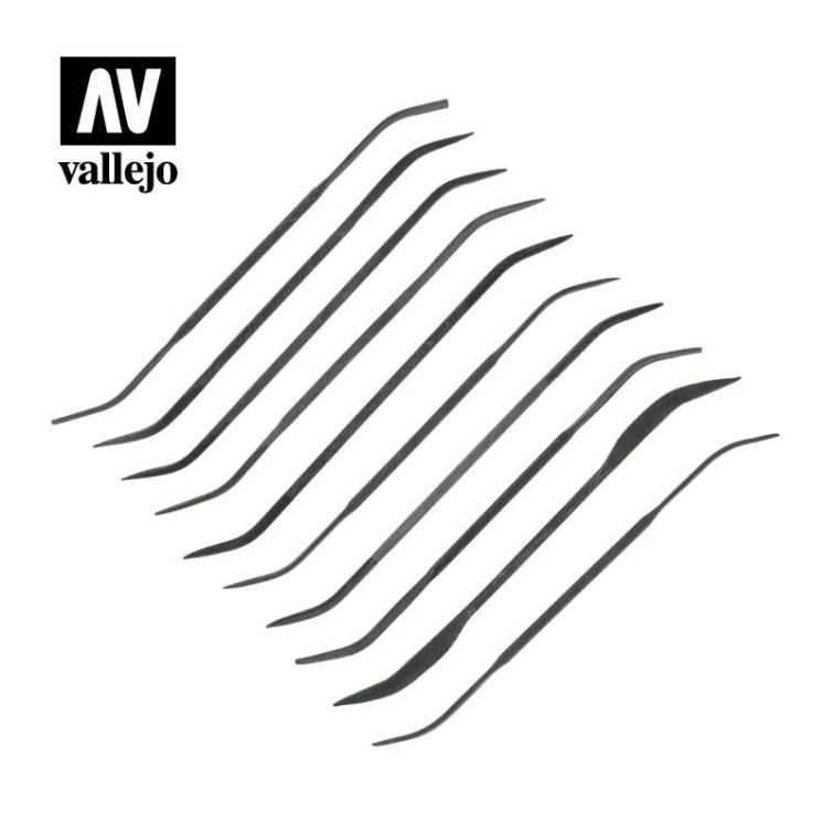 Set de 10 Limas Curvadas Art.-Nr. T03003