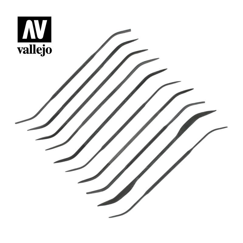 Set de 10 Limas Curvadas Art.-Nr. T03003