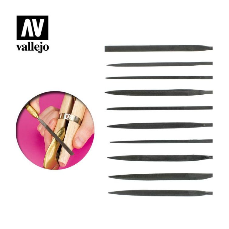 Set de 10 Limas de Aguja Art.-Nr. T03001