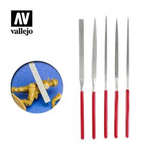 Set de 5 Limas de Diamante Art.-Nr. T03002