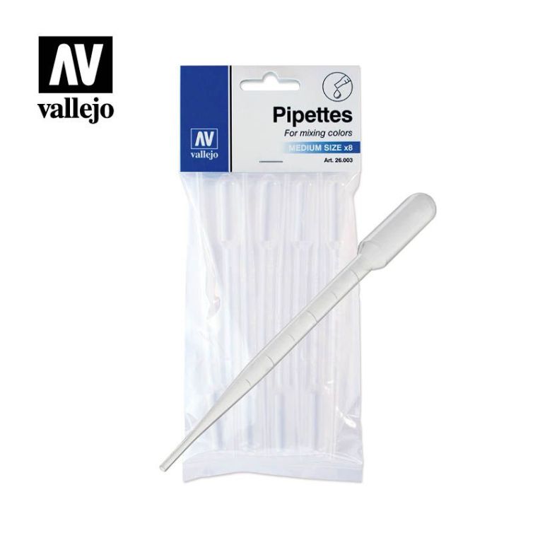 Pipetas 3 ml/0.10 fl oz (8 uds.) Art.-Nr. 26.003