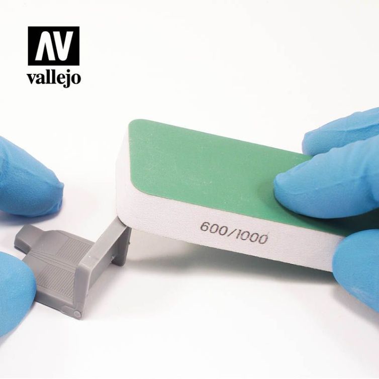 Set 3 lijas flexibles de doble grano 80x30x12 mm. Art.-Nr. T04004