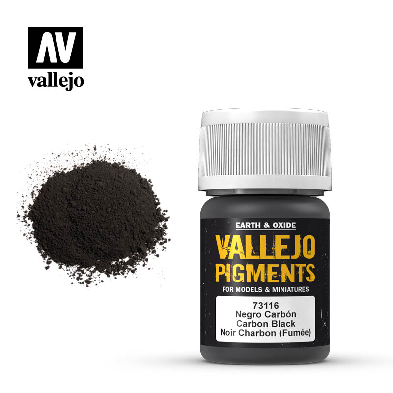 Vallejo Pigments (016) Negro Carbón 35ml Art.-Nr. 73.116