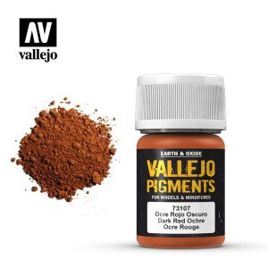 Vallejo Pigments (07) Ocre Rojo Oscuro 35ml Art.-Nr. 73.107