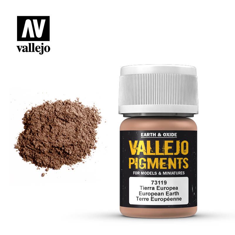 Vallejo Pigments (019) Tierra Europea 35ml Art.-Nr. 73.119