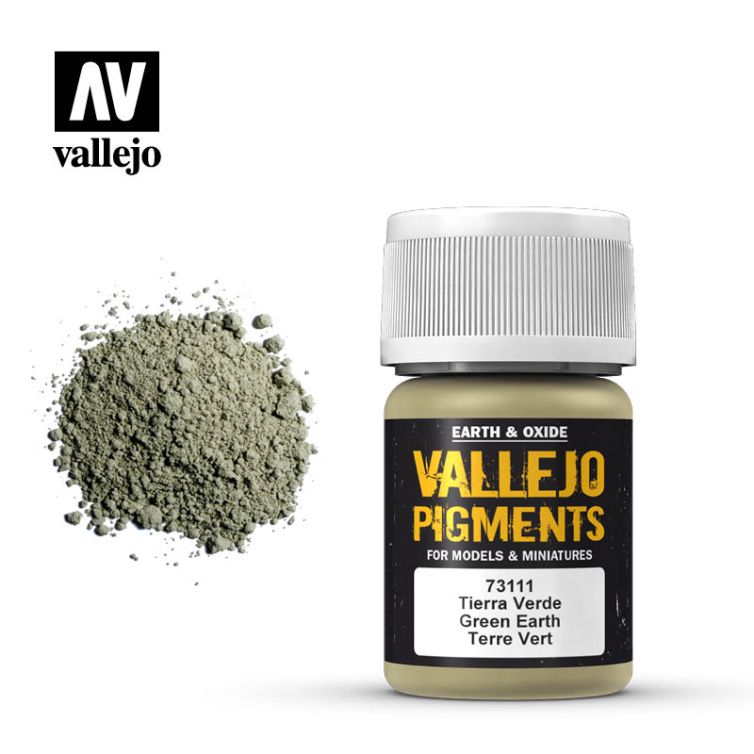 Vallejo Pigments (011) Tierra Verde 35ml Art.-Nr. 73.111