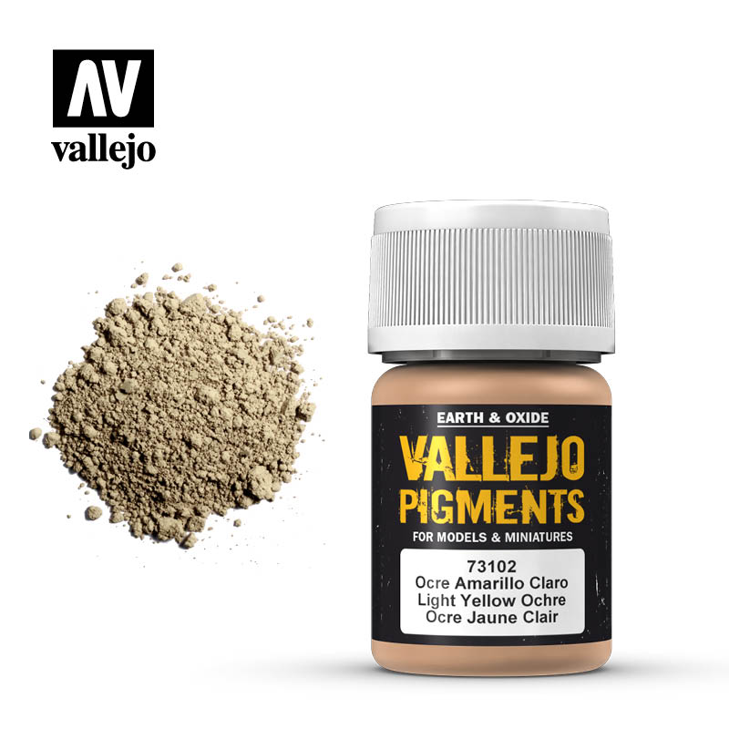 Vallejo Pigments (02) Ocre Amarillo Claro 35ml Art.-Nr. 73.102