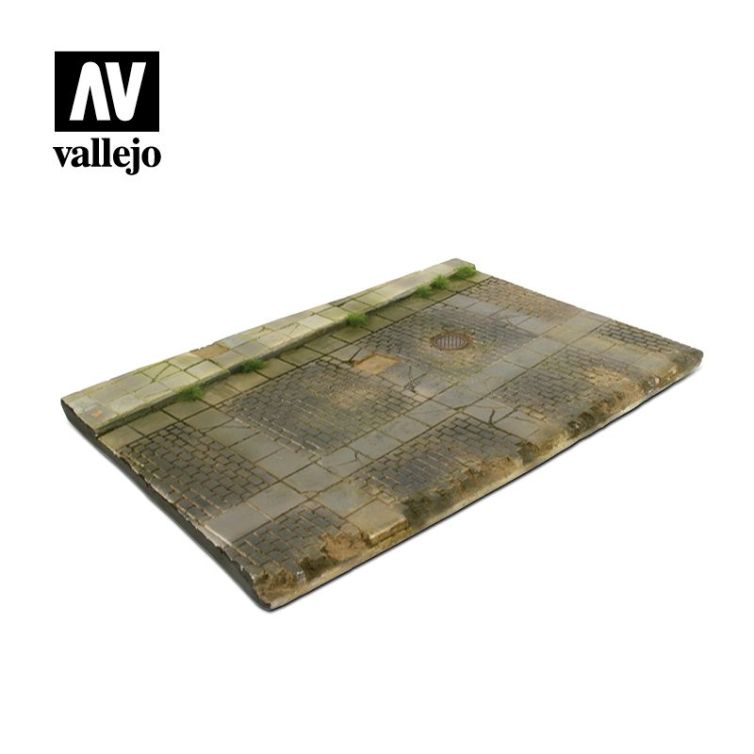 Base empedrado con alcantarilla Art.-Nr. SC103