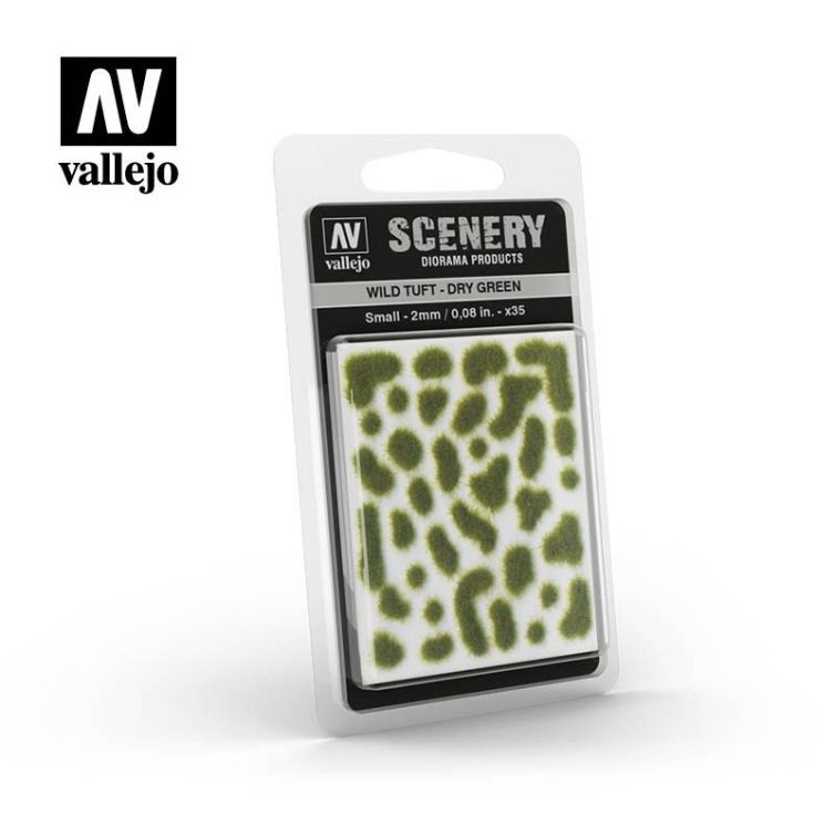 Vallejo Scenery Wild Tuft – Dry Green Art.-Nr. SC401