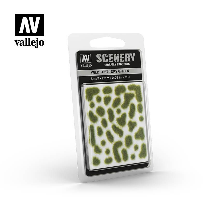 Vallejo Scenery Wild Tuft – Dry Green Art.-Nr. SC401