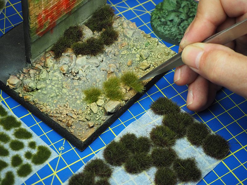 Vallejo Scenery Wild Tuft – Dense Green Art.Nr. SC413
