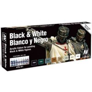 Set Blanco y Negro Art.-Nr.70.151
