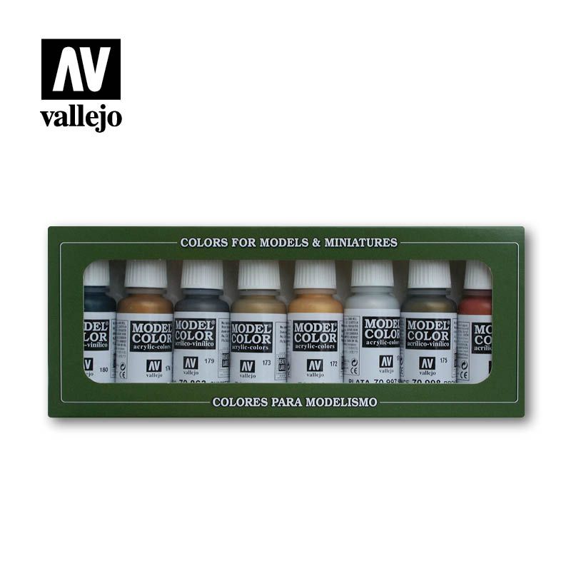 Set 8 Colores Metálicos Art.-Nr. 70.118