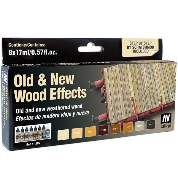 Set Model Air Efectos Madera Old & New Art.-Nr. 71.187