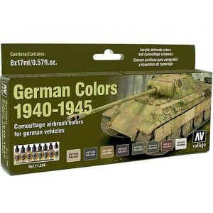 Set Model Air AFV German WWII 1940-45 8c Art.-Nr. 71.206