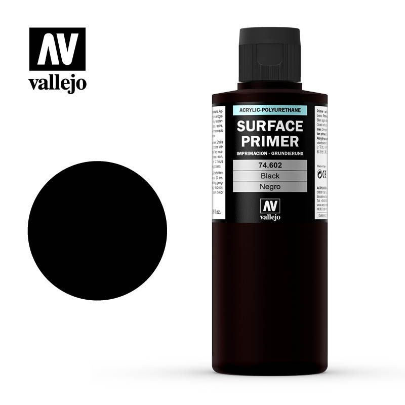 Vallejo Imprimación Negro 200 ml. Art.-Nr. 74.602