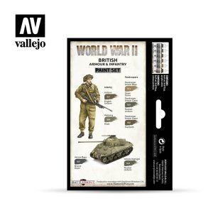 Set WWII British Armour & Infantry Art.-Nr. 70.204