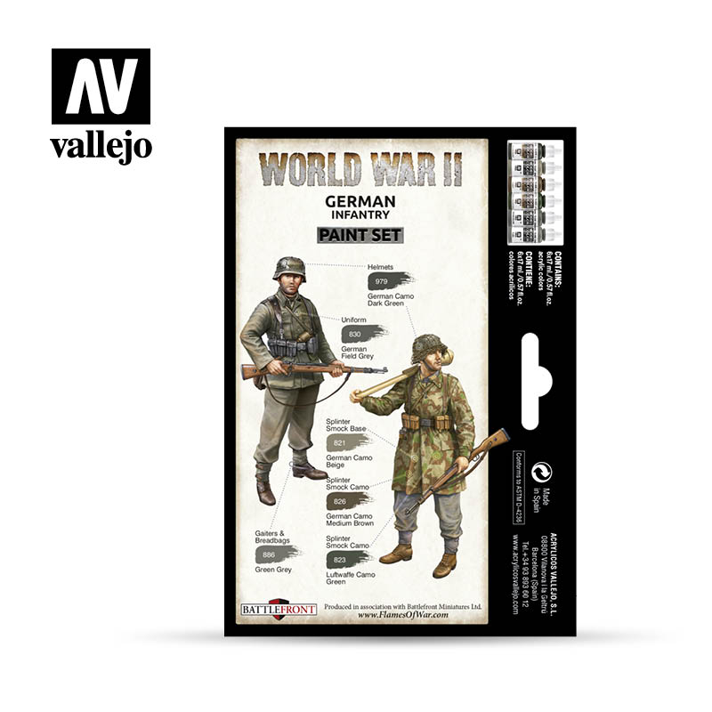 Set WWII German Infantry Art.-Nr. 70.206