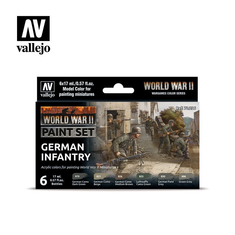 Set WWII German Infantry Art.-Nr. 70.206