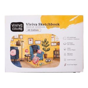 Cuaderno A5 Algodón Viviva Art.-Nr. VV276006