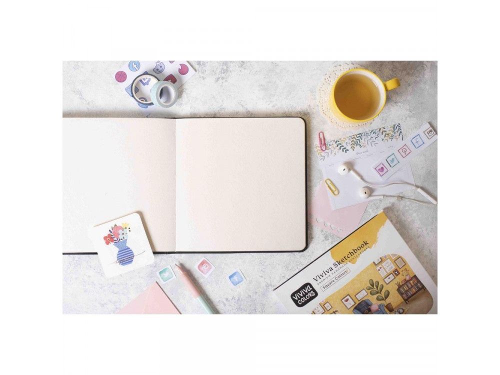Cuaderno 19×19 Algodón Viviva Art.-Nr. VV276007