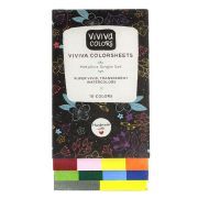 Hojas de Colores Metálicos Viviva Art.-Nr. VV276004