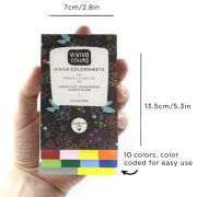 Hojas de Colores Metálicos Viviva Art.-Nr. VV276004