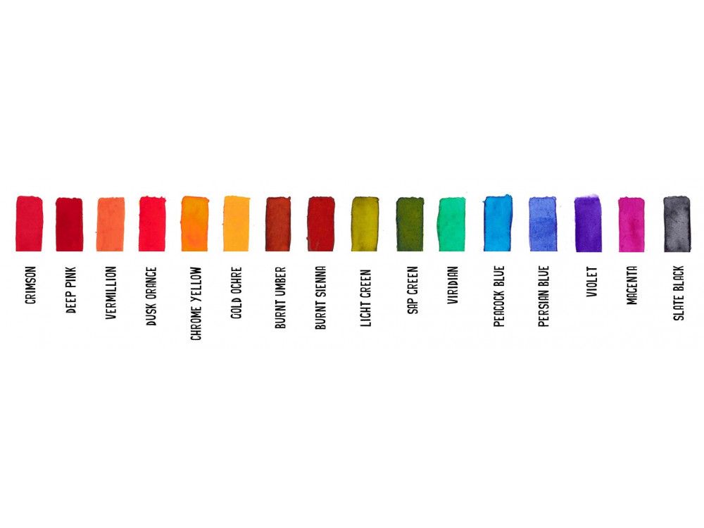 Hojas de Colores Originales + Pincel Viviva Art.-Nr. VV276001