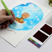 Hojas de Colores Originales + Pincel Viviva Art.-Nr. VV276001