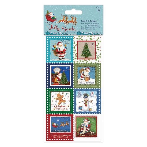 Toppers para arrancar Jolly Santa Art.-Nr. PMA 157955